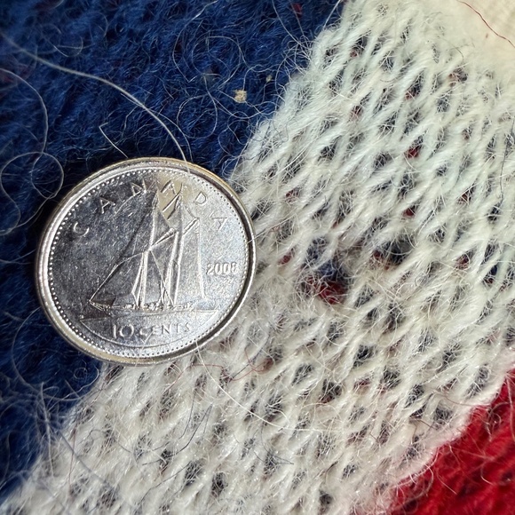 Kidka Iceland Wool Scarf 🇮🇸– Icelandic Flag Pattern – New w/ Tags - Picture 13 of 15